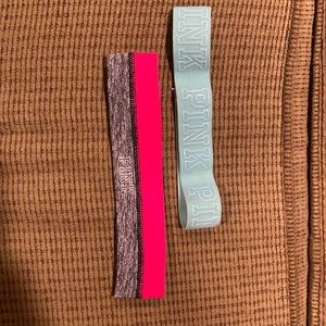 2 Victorias Secret Pink headbands